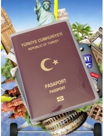 Tarix Şeffaf Pvc Pasaport Kılıfı,pasaport koruyucu,pasaport kabı