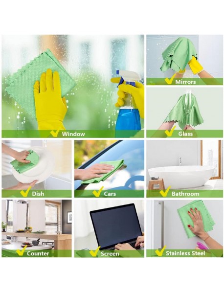 Mikrofiber sihirli temizlik bezi 40x60cm 3lü set(2nolu set)