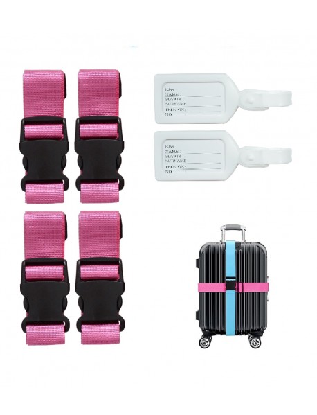 tarix 4 adet Valiz kemeri + 2 adet valiz etiketi