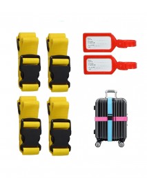 tarix 4 adet Valiz kemeri + 2 adet valiz etiketi