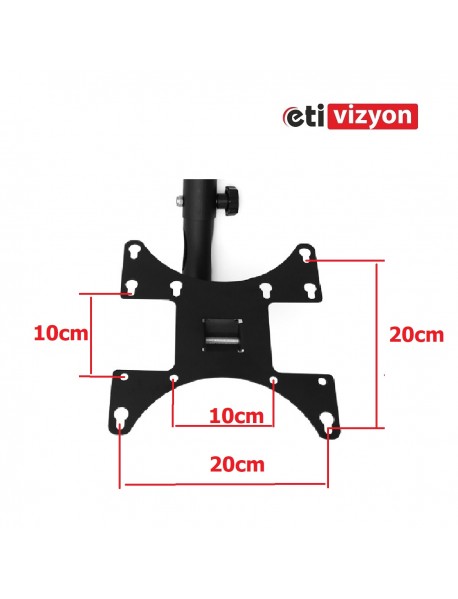 Etivizyon CM-02 Hareketli Çift Taraflı Tavan Askı Aparatı 22"-32"