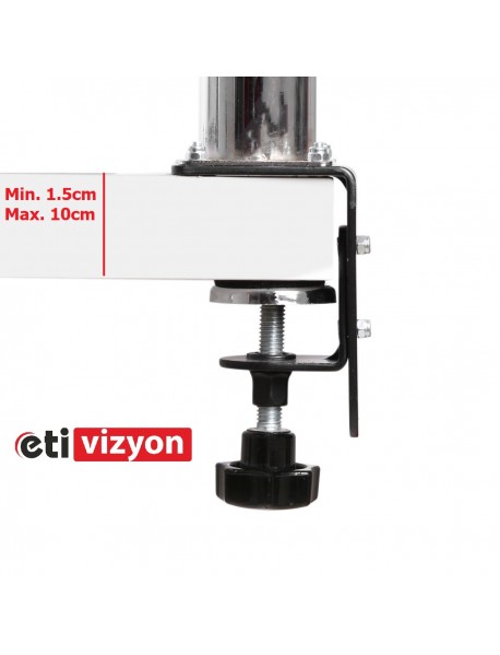 Etivizyon DM-03 Masa Üstü Monitör Askı Aparatı 22"-32"