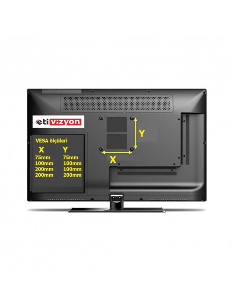 Etivizyon DM-03 Masa Üstü Monitör Askı Aparatı 22"-32"