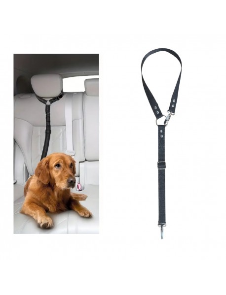 Araç İçi Köpek Emniyet Tasması, Ayarlanabilir Metal Kancalı Araç İçi Köpek Emniyet Tasması, Ayarlanabilir Metal Kancalı