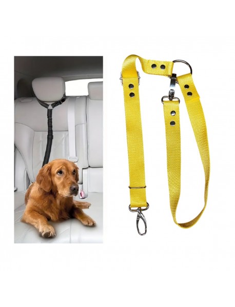 Araç İçi Köpek Emniyet Tasması, Ayarlanabilir Metal Kancalı Araç İçi Köpek Emniyet Tasması, Ayarlanabilir Metal Kancalı