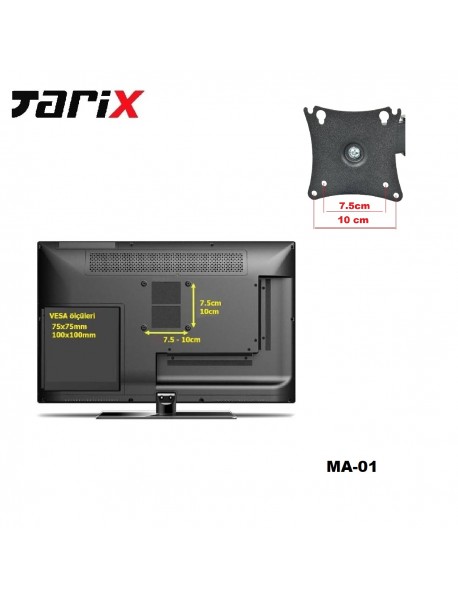 tarix MA-01 Masa Üstü Monitör Askı Aparatı 17" - 27"