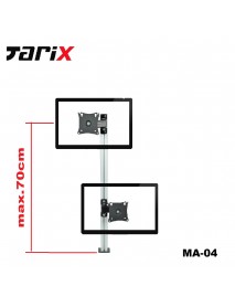 Tarix MA-04 Masa Üstü dikey ikili Monitör Askı Aparatı17"-27