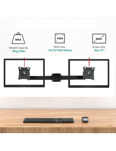 Tarix WB-07 ikili Monitör Duvar Askı Aparatı
