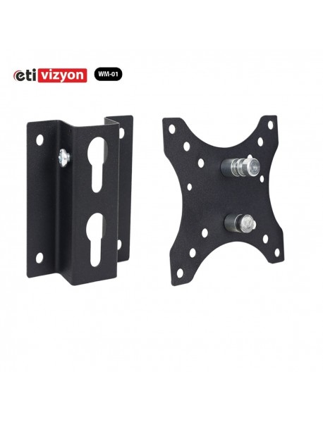Etivizyon WM-01 Kademeli Sabit Tv Askı Aparatı 17"-27"