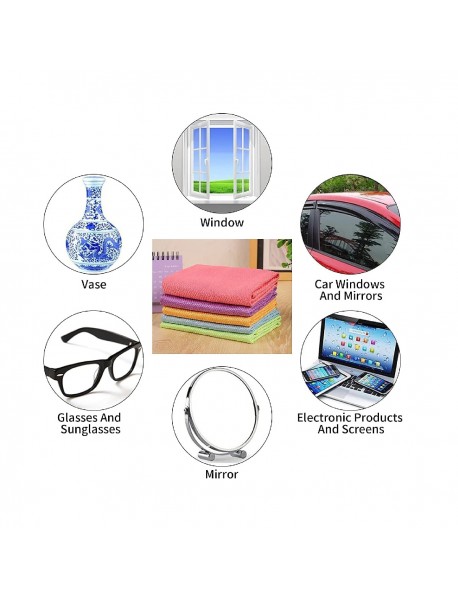 Mikrofiber Cam bezi 40x40cm 3'lü set