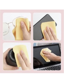 Mikrofiber ekonomik Gözlük bezi,telefon,tablet,kamera temizliği için15x18cm, 10 ADET