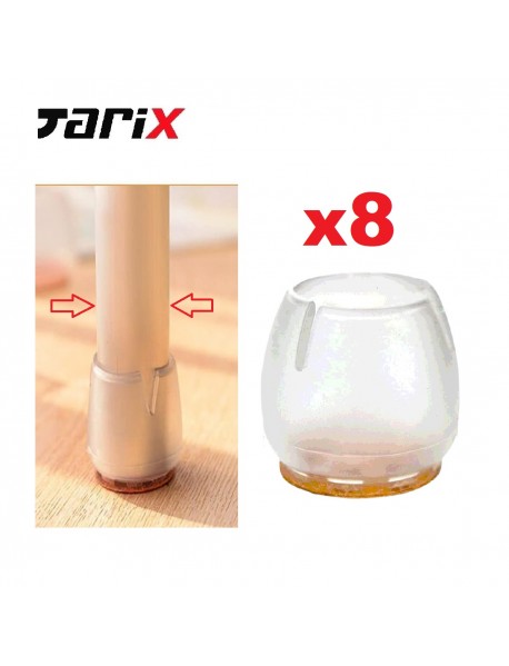 Sandalye pabucu,sandalye,masa,koltuk,tabure zemin koruyucu 8 adet